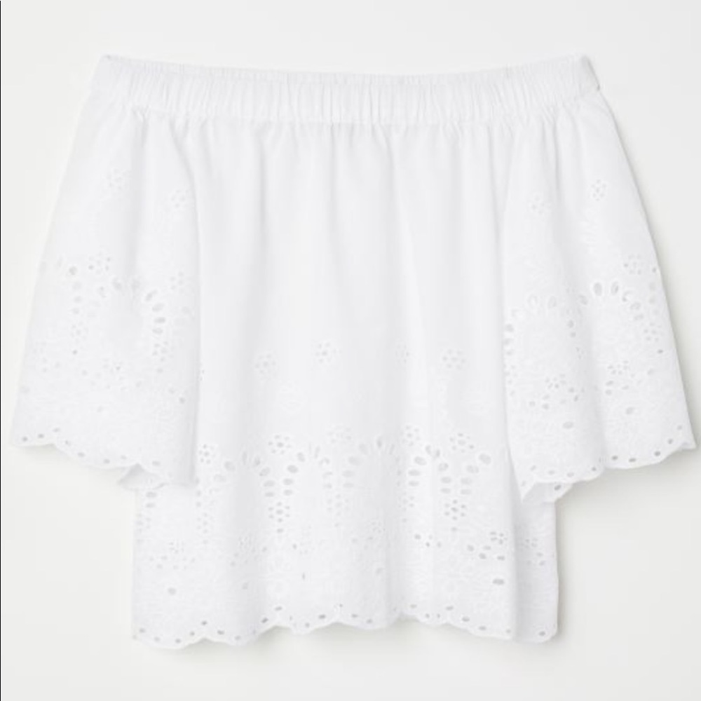 H&M off the shoulder top size 4